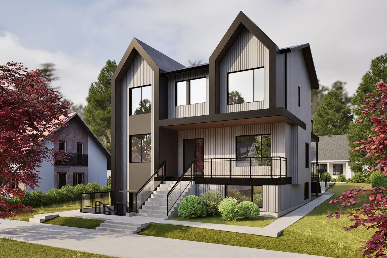 modern duplex design